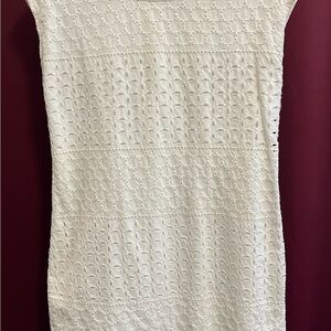 Old Navy White Lace Dress